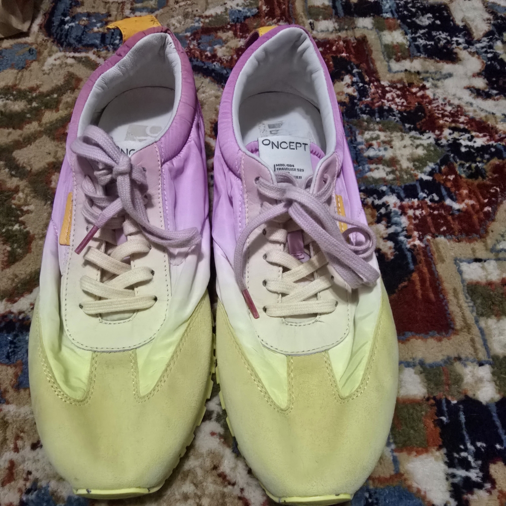 Women's Oncept Gradient Sneakers - Yellow and Purple